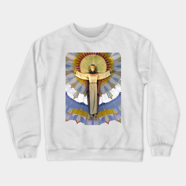 HRC Risen Christ Crewneck Sweatshirt by HRCatholic